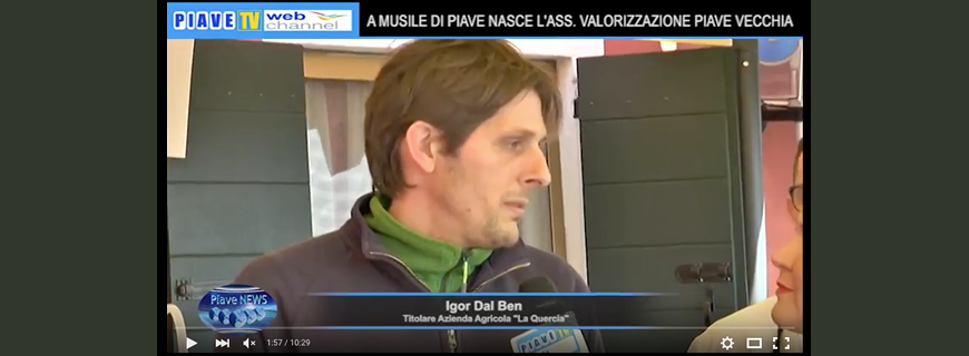Intervista ad Igor Dal Ben in occasione dell’inaugurazione dell’Associazione “Piave Vecchia”